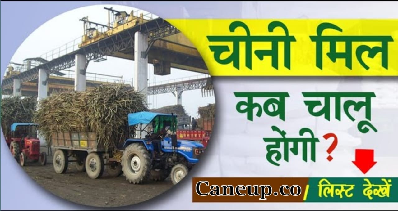 20 अक्टूबर से चालू होने वाले है, उत्तर प्रदेश के चीनी मिल- cane up.in